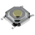 Microtach monostabil, 5.2x5.2mm, SMD, TACTB-64K-F, NINIGI