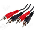Cablu RCA-RCA,  5m, tata, CABLE-452A/5