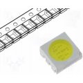 LED 3W, white; 80°; P: 3W; 130lm; 5x5mm; 5050, WW-C50WW03L0-B8