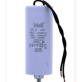 25uF/400VAC, Condensator pornire motor, fire, surub fixare, MOTCAP-25UF-WR,