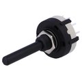 Comutator rotativ, 12 pozitii, filet M10x0.75, orificiu montare Ø26mm, SR26NS1-2-6P-M10-38R6, CANAL ELECTRONIC