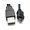 Cablu USB 2.0; USB A mufa, USB B, micro usb; 0.6m; negru; CABLE-USBA-MICROB-0.6BK