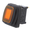 Intrerupator basculant, OFF-ON, 16A, 12VDC, led, IP65, portocaliu, 3 pini, orificiu montare 19.8x13mm, R1366B802Y