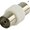 Adaptor mufa coaxial, TV, mama, mama, CSGP40941WT