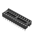 Soclu circuit integrat, 24 pini, 7.62mm, ingust, 1-2199298-8, TYCO