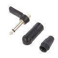 Conector Jack, 6.3mm, mono, tata, 90 grade, NP2RX-BAG, NEUTRIX