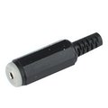 Conector jack 2.5mm, 4 poli, mama, pt cablu, lipire, MJ-068