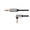 Cablu jack 3.5mm stereo, JACK-JACK, 90 grade, 1m, KM1232, K&M