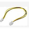 Cablu extensie, 4pini, 4P, tata - 4pini P4, mama, Lungime: 37cm , CABLE-PWEXT-P4-0.37