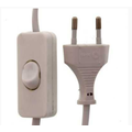 Cablu alimentare, cu intrerupator pe fir, 3m, alb, CABLE-PWSW-1XEU/3M-WE