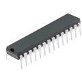 ATMEGA168-20PU, AVR microcontroller; EEPROM: 512B; SRAM: 1kB; Flash