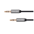 Cablu audio, jack 3,5mm, tata, stereo, jack 3.5mm, tata, 1m, aurit, K1226, KRUGER&MATZ