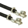 Cablu cu pini crimpati, 2xSXH-001T-P0.6, soclu-soclu, 20.3cm, 0.32mm2, negru, ASXHSXH22K203, JST