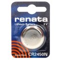 Baterie litiu 3V, CR2450, 24x5mm, 540mAh, PCB, CR2450N, RENATA