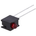 Led 3mm, in carcasa, rosu, 3.4mcd, 1.5-2.4V, HLMP-1301-E00A1, BROADCOM