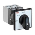 Comutator rotativ, 3 poz, selector voltmetru, 4 contacte, 3 poli, max 690V/25A, OC25G04PNBN00NVN3, ABB
