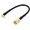 Adaptor GPS, MMCX tata, SMA tata, adaptor GPS, cablu Rg17, 0.1m, AD.ANT.003
