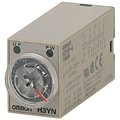 Timer 0.5s-10s; ON-DELAY, DPDT; 24VAC; IP40; H3Y-2-AC24-10S, OMRON