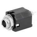Conector Jack 6.3mm, mono, mama, panou, intrerupator, ACJM-MN-2S, AMPHENOL