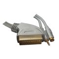 Cablu Scart 21pini-SVHS+Jack 3.5mm, 2.5m, WQB-1004-2.5