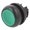 Comutator de panou, cu optiune de iluminare, configurabil, 2 pozitii, monostabil, orificiu montare Ø22.5mm, verde, IP67, M22S-DL-G, EATON