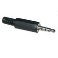 Conector Jack 3.5mm, stereo, 4 inele, 4 pini, JC-378
