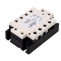 Releu Solid State, trifazat, cu radiator, 50A, IN 24-275VAC, 42-660VAC, RZ3A60A4, CARLO GAVAZZI