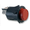Push-buton monostabil, rotund rosu, 16A, OFF-(ON), SPST, 2 pini, orificiu montare Ø25mm, MOLVENO