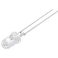 LED 5mm, alb rece, clipire, 7000-8400mcd, 3-5V, RM2.54, OSW5DR5A31A-1.0HZ