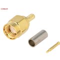 Conector coaxial, mufa SMA-A, tata, mufa; antenă; CONN.09
