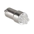 Bec cu led, 12V, auto, BA9S, albastru, 0.5W, LAMP-0126