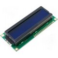 Display LCD, 16x2, 80x36x13,2mm, blue, led, RC1602B2-BIW-CSX