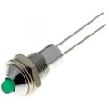 Lampa semnalizare, LED verde, M6, 20mA, SMQS062