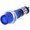 Lampa semnalizare neon FLUO, 230V, albastru, orificiu montaj 7.5mm, NI-2FBU