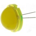 LED 20mm, galben, 2.5-8.3mcd, 5V, DLC2-6YD