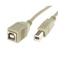 Cablu usb imprimanta, USB B soclu, USB B mufa; 3m; gri; CAB-USBBBF/3