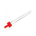 LED 2mm, rosu, plan, 5-10mcd, L-13ID