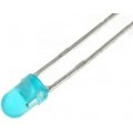 Led 3mm, albastru, 40-60mcd, L-934MBTL