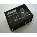 Releu 12V, SPDT, 16A, 250VAC, S4E-12V-1C, SHORI ELECTRIC