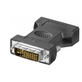 Adaptor DVI, 24+5, tata, la 15 pini, VGA, mama, ADAPT-DVIM/VGAF/PB