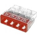 Conector rapid 4 cai, 24A, 450V, 0.5-2.5mm2, 2273-204, WAGO
