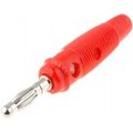 Mufa; banana, 4 mm; 10A; 60VDC, BC-025/R