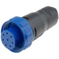 Conector circular, 8 pini, mama, IP68, PX0410/08S/6065