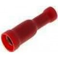 Terminal izolat, rosu, mama, 4mm, 1.5-2.5mm2, ST-050/R