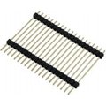 Şir pini; şiruri pini; tată; PIN: 20; cu 2 nivele; drept; 2,54mm, ZL2038-20