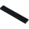 Soclu; şiruri pini; mamă; PIN: 20; drept; 2,54mm; THT; ZL262-20SG