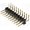 Şir pini; şiruri pini; tată; PIN: 20; în unghi 90°; 2,54mm, ZL212-20KG