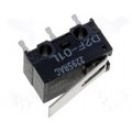 Microintrerupator cu lamela, 30V, 0.1A, D2F221, OMRON