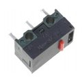 Microintrerupator, fara lamela, SPDT, ON-(ON), 1A, 250V, MSM-21