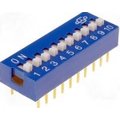Intrerupator, 10 POZITII,  DIP-SWITCH, ON-OFF, DS-10